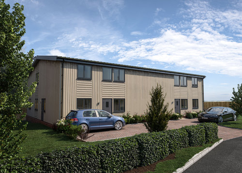 Front, Pack House Offham